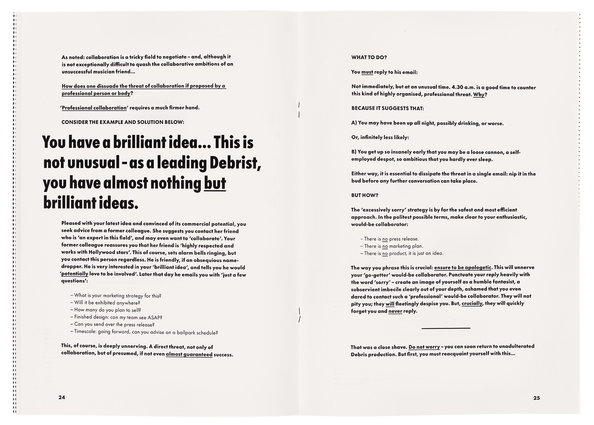 The Debrist Manifesto